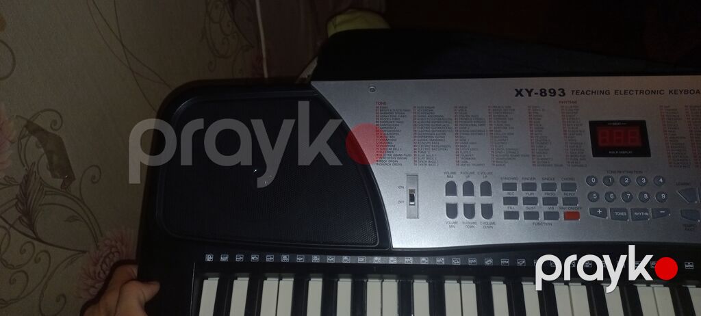 XY-893 Teaching Electronic Keyboard piano deməy olarki sıfırdı bütün — Pianino və digər klaviş alətləri, Bakı (2)