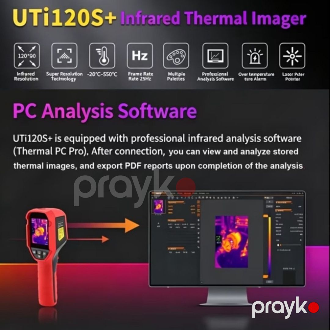 Termal görüntü kamerası Unı-t UTI 120S+ — Təmir və inşaat, Bakı (4)