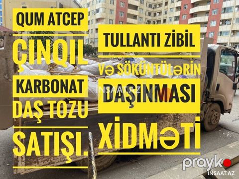 Təmir-tikinti tullantılarının daşınması — Bakı