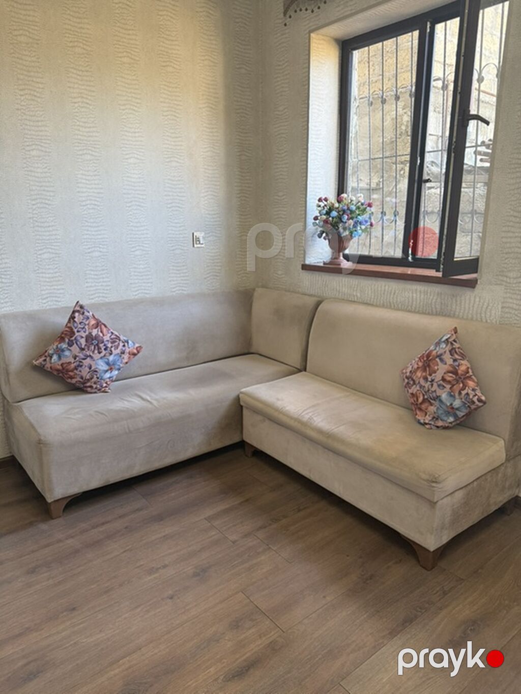 Künc divan dəsti - Model: L formalı künc divanı, 2 ayrı moduldan — Divanlər, Bakı (2)