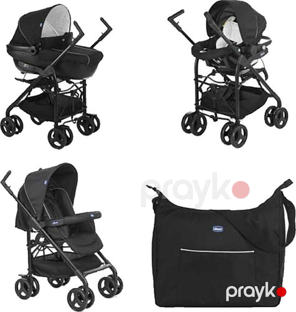 Uşaq arabası, Chicco travel Sistem, (3 hisseli) Yenisi 1100 manat idi — Arabalalar, Bakı (2)