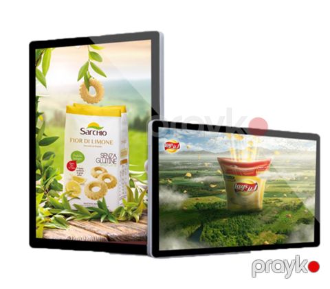 LCD digital signage 21.5" infrared touch — Bakı