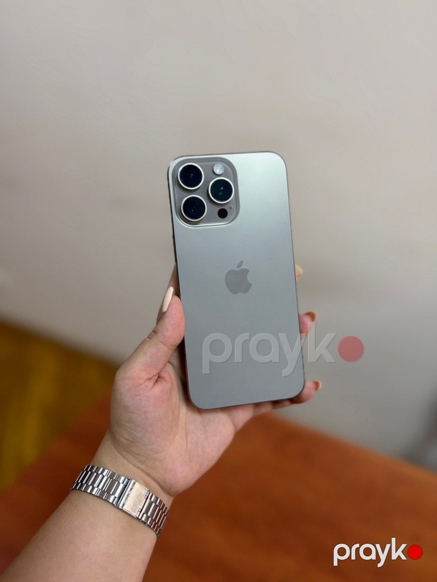 Apple iPhone 15 Pro Max Natural Titanium 256GB/8GB — Smartfonlar, Bakı (3)