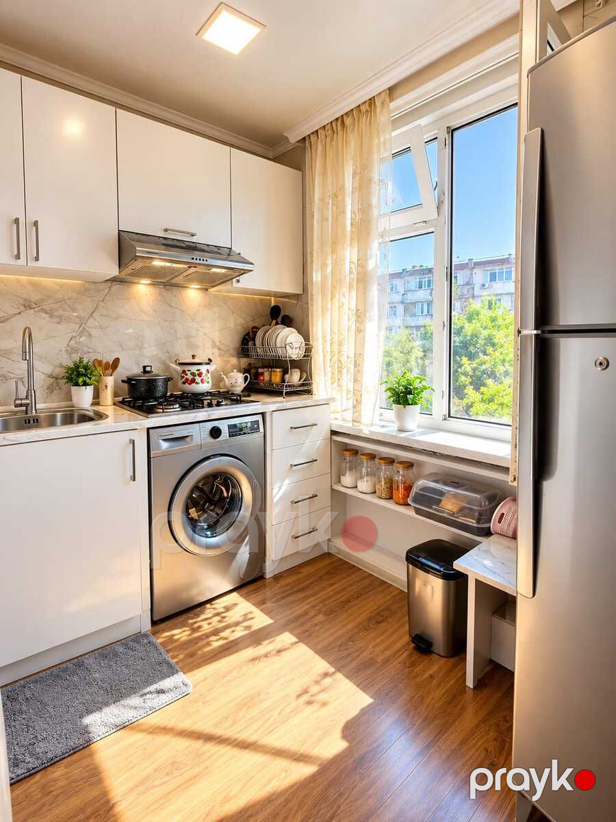 Satılır 2 otaqlı köhnə tikili 55.7 m² — Mənzil, Bakı (6)