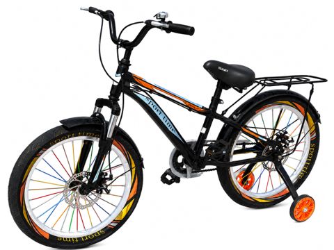 Uşaq velosipedi Sport Time 20", qara/narıncı — Bakı