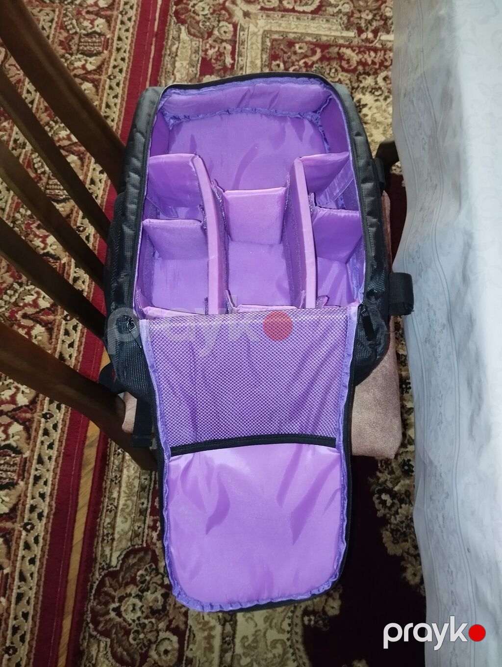 Foto-video avadanlıqları üçün çoxfunksiyalı bel çantası - Rəng: qara — Çantalar, Bakı (2)