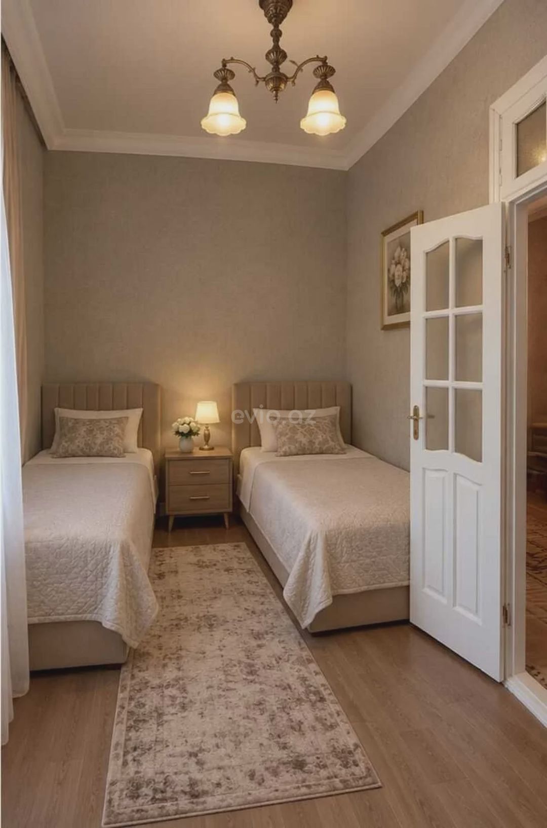 For rent: 3-room apartment (old building), 55 m² — Mənzil, Bakı (2)