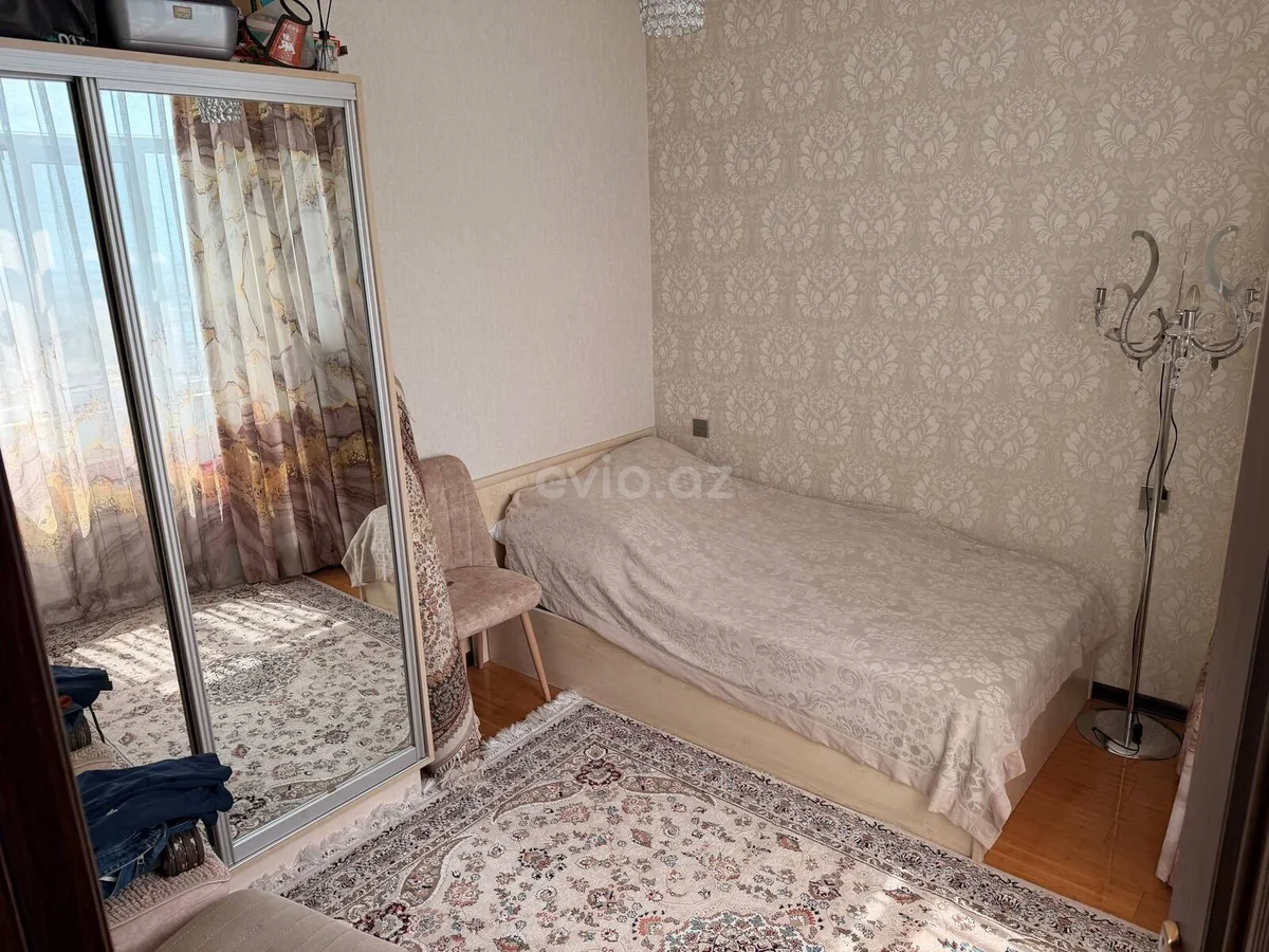 3 otaqlı tam təmirli mənzil satılır Yeni Günəşli qəsəbəsində — Mənzil, Bakı (5)