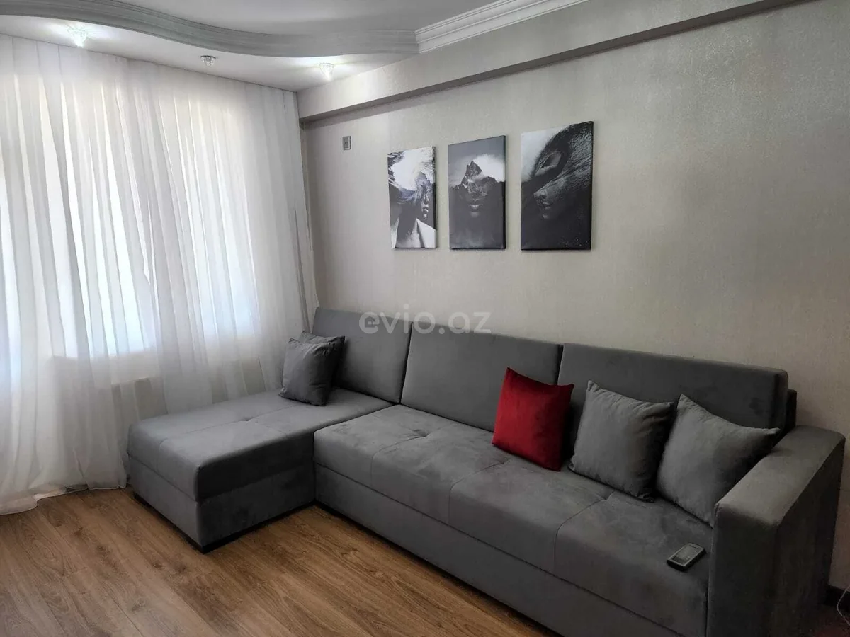 Kirayə 3 otaqlı mənzil Nəriman Nərimanov metrosu yaxınlığında — Mənzil, Bakı (6)