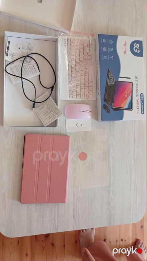 10.1 düymlük Android planşet PC – Crelander T30 PRO. Komplektdə — Pirəkəşkül