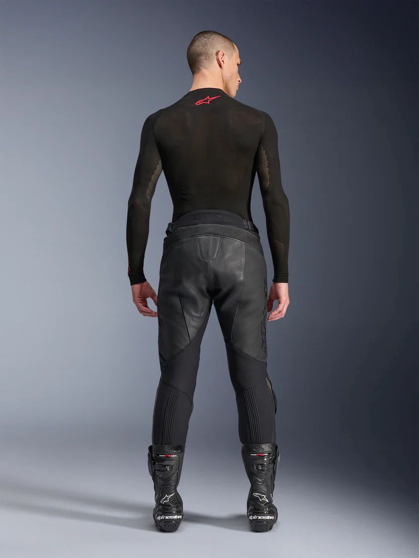 Motosiklet şalvarı kişilər üçün Missile V3 Leather, poliamid/poliester, qara, ölçü 52 — Mallar, Bakı (2)