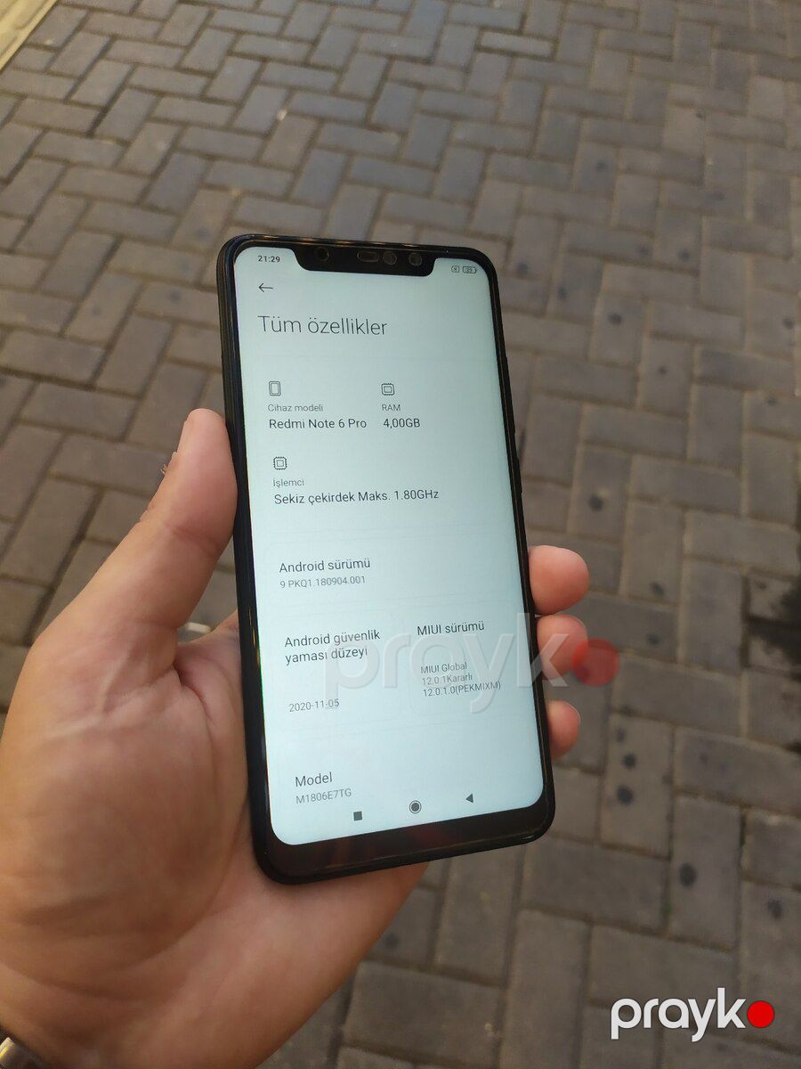 Xiaomi Redmi Note 6 Pro Black 64GB/4GB — Smartfonlar, Bakı (3)