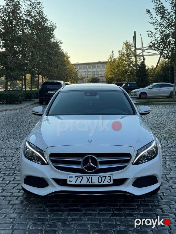 Mercedes C 300, 2.0 L, 2017 il, 86 000 km — Avtomobillər, Bakı (4)