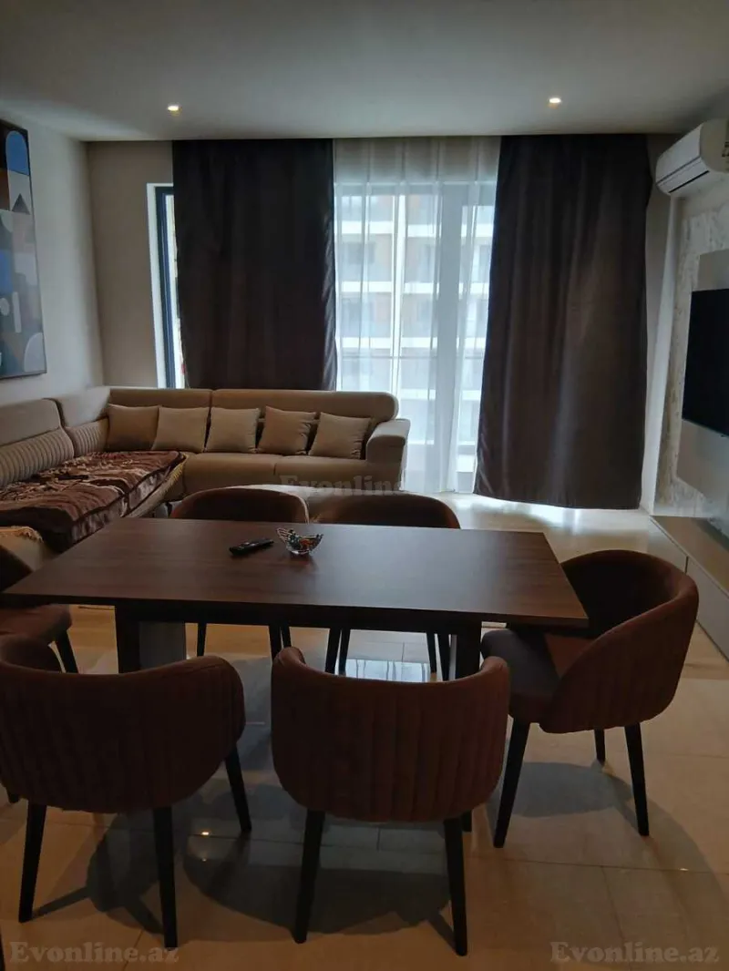 Kirayə verilir 2 otaqlı Mənzil Yeni tikili 98 m² Bakı, Sabunçu r., Sea Breeze — Mənzil, Bakı (4)