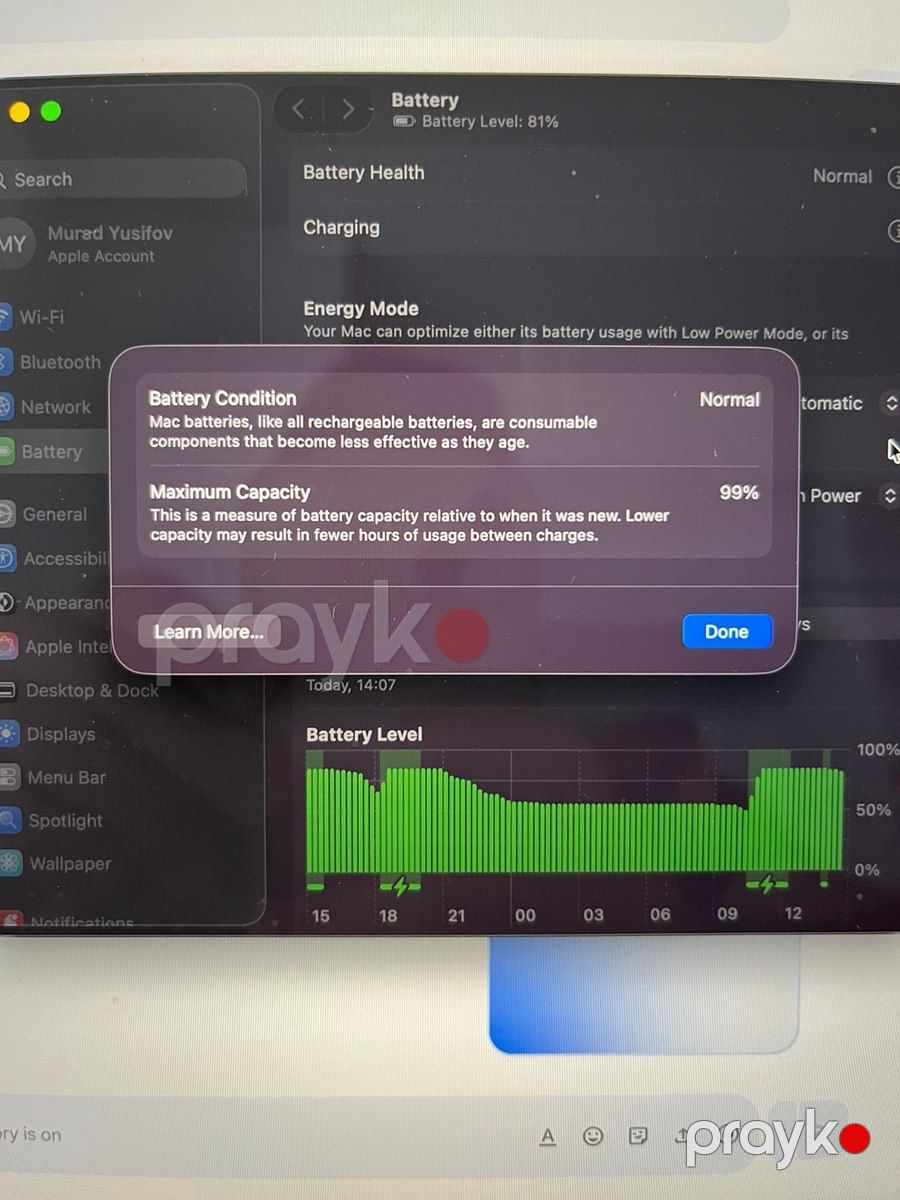 Apple Macbook Pro M4 Pro 14inch (14CPU, 20GPU) — Noutbuklar, Bakı (8)