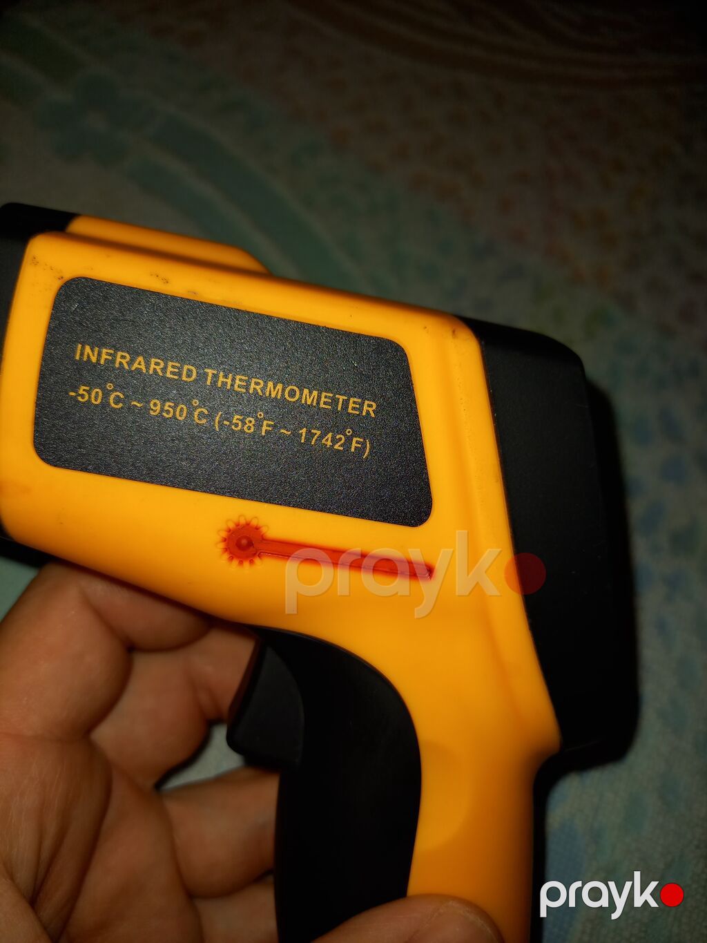 İnfraqırmızı lazer termometr (pistolet tipli) - Ölçmə diapazonu — Ölçü alətləri, Masazır (3)