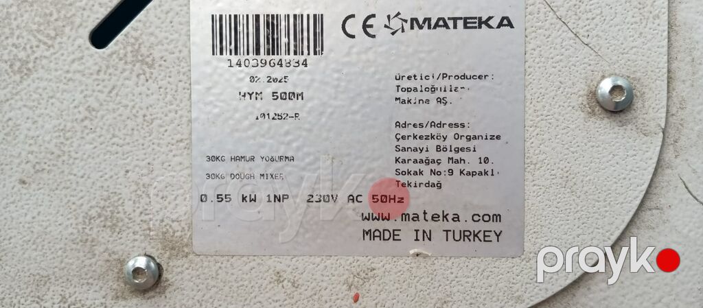 30 kq, Türkiyə — Peşəkar mətbəx texnikası, Quba (2)