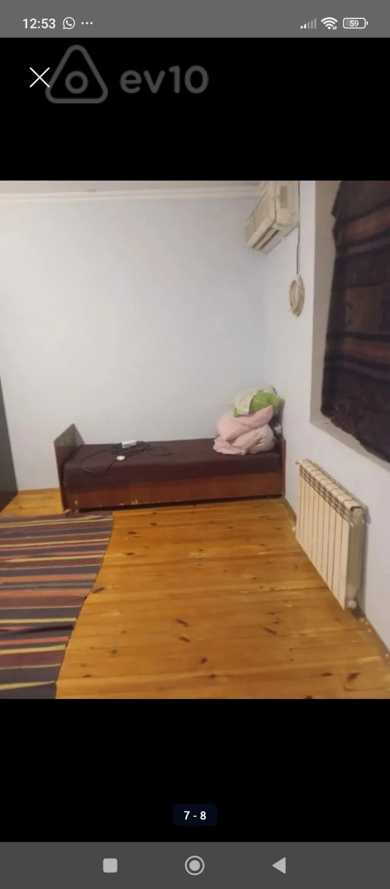 2 otaqlı həyət evi, 56 m², Mehdiabad — kirayə — Ev, villa, Bakı (8)