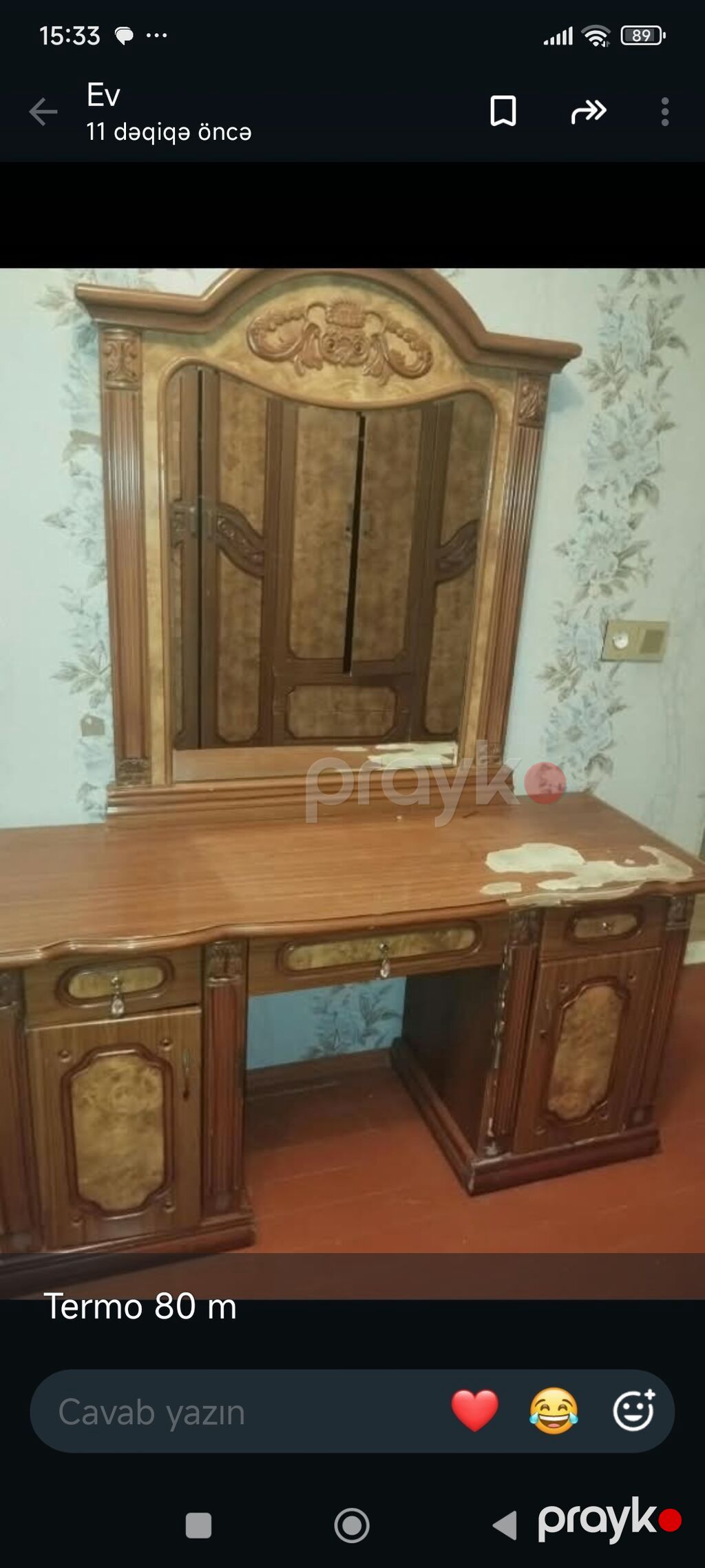 Satılır: ev mebelləri və uşaq çarpayısı - Künc divan – 300 m. Yumşaq — Yumşaq mobilya dəstləri, Ağdam (5)