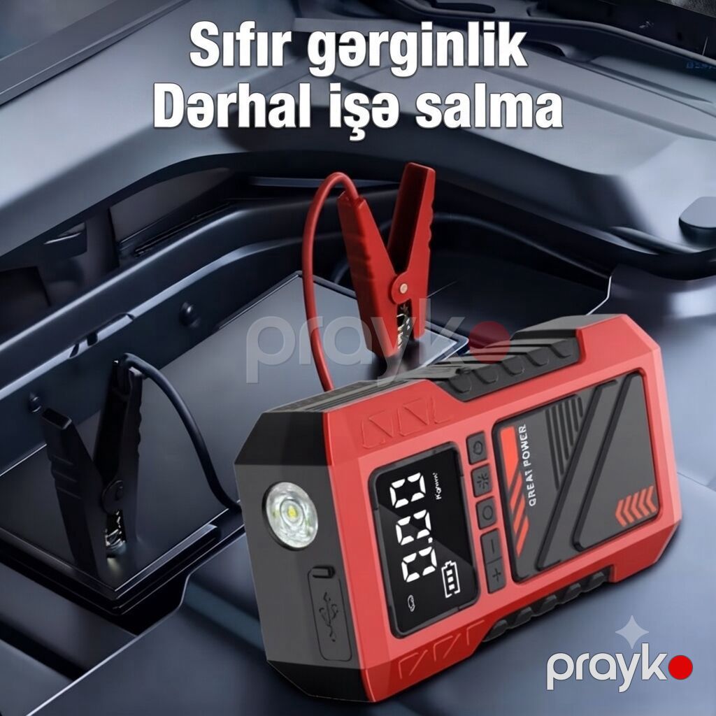 Ünvan Qara qarayev Hava kompressorlu avtomobil mühərrik işəsalan — Avtomobil aləti, Digah (3)