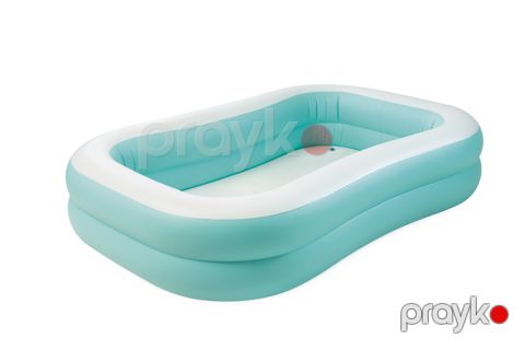 Uşaqlar üçün şişmə hovuz İntex, TECH_57181_24, düzbucaq, 229x152x46 sm, 600 l, firuzəyi — Bakı
