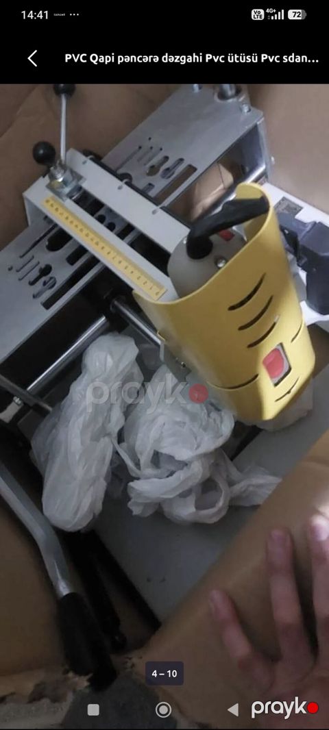 PVC qapı–pəncərə istehsalı üçün avadanlıq komplekti Tərkib: - PVC — Göyçay