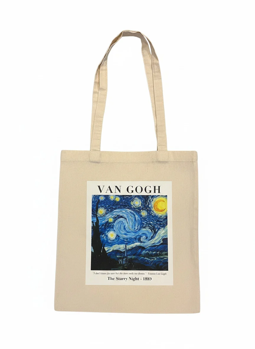 Çiyin çantası Eco Bag VAN Gogh 35x40sm — Bakı