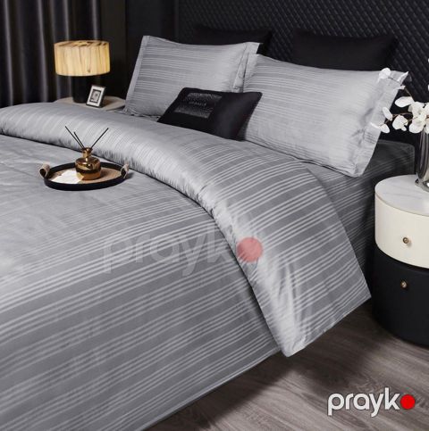 Yataq dəsti Annaberry Sateen, ikinəfərlik, premium keyfiyyət, zərif parıltı, rahat və sərin toxunuş, döşək örtüyü 240x260, yorgan üzü 160x220 (2 əd), yastıq üzü 50x70 (2 əd), sateen, Türkiyə istehsalı - FS Annaberry_1006 — Bakı