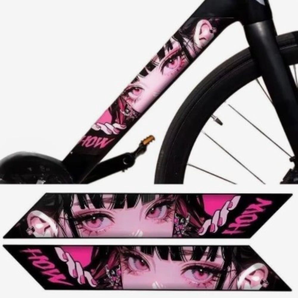 Velosiped üçün stiker Animer, B, Hər ölçülü velosiped üçün, Çərçivəyə və maşaya yapışdırmaq mümkündür - bikesport_0048 — Mallar, Bakı