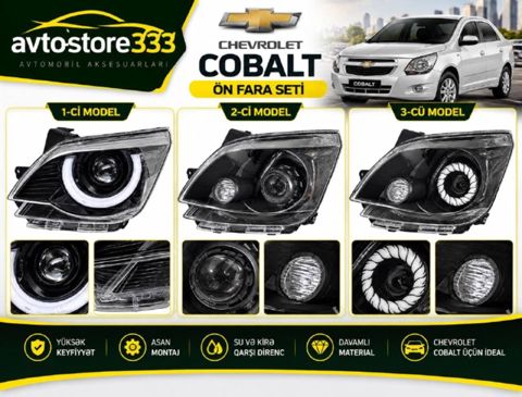"Chevrolet Cobalt LED faraları — Bakı