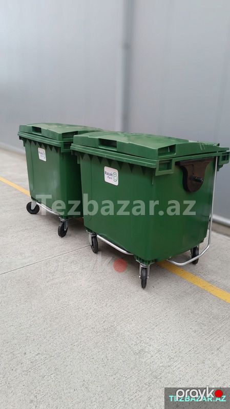 Zibil qabi 1100 ltr pedalli — Ev malları, Bakı (2)