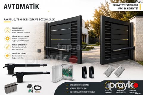 Avtomatik qapı qolları Gant — Bakı