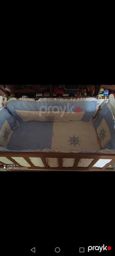 Oğlan və qız üçün, İşlənmiş, Dördbucaq, Beşik, Dəst ilə, Matras ilə, Yellənmə mexanizmi ilə — Digah