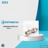 Ventil Radiator Düz Pettinaroli — "ZEUS" istilik sistemləri (EuroClima)