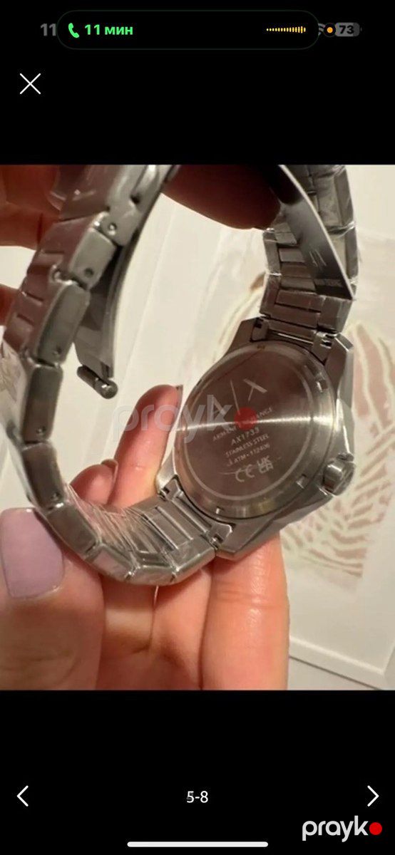 Armani Exchange A|X kişi qol saatı (model AK1733) — Şəxsi əşyalar, Bakı (5)