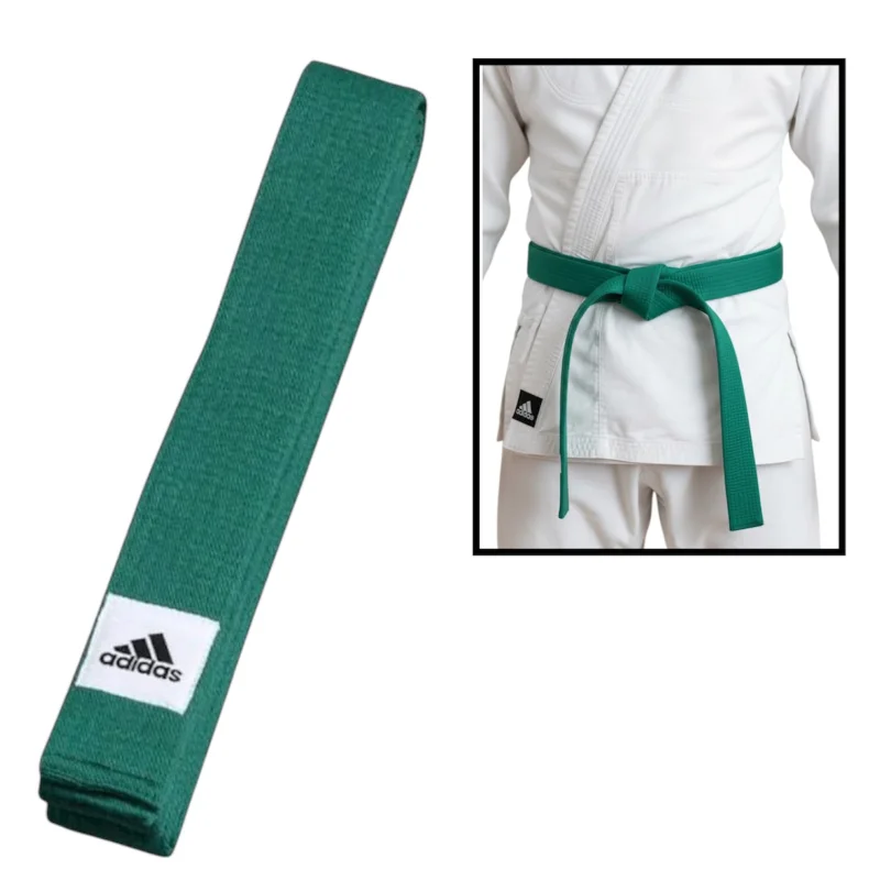 Kimano üçün kəmər Adidas yaşıl, uzunluq 250 sm - WS2542 — Bakı
