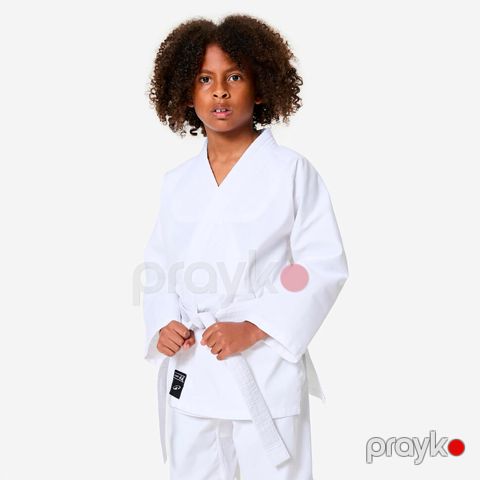 Cüdo kimono Decathlon, ağ, 120 sm — Bakı