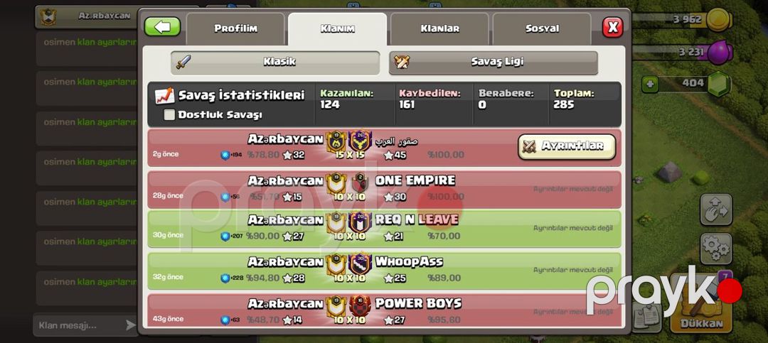 Clash of clans klanı — Oyunlar, konsollər və proqramlar, Qəbələ (4)