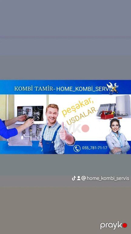 Kombi təmiri və yuyulması — Aparatların təmiri və quraşdırılması, Bakı (5)