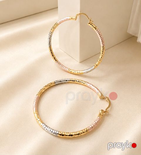 Sırğalar qadınlar üçün NG4, metal — Bakı