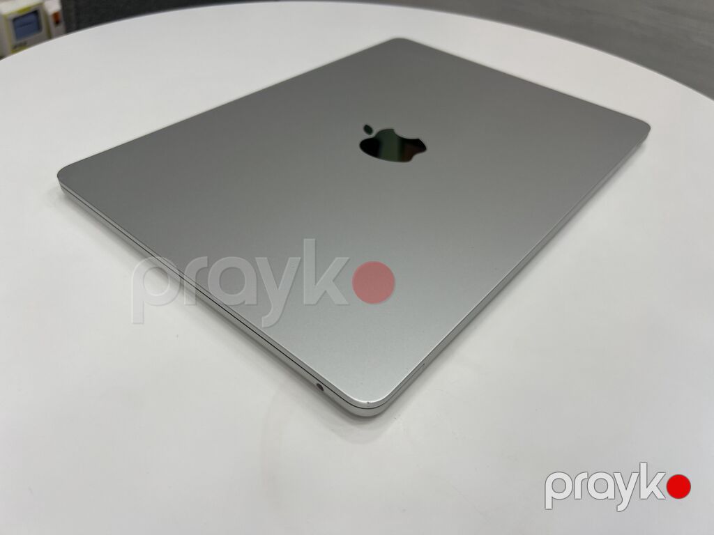 M2/512GB Apple Macbook Silver Apple M2 RAM 8GB Ekran 13.6 SSD — Apple Macbook, Bakı (4)