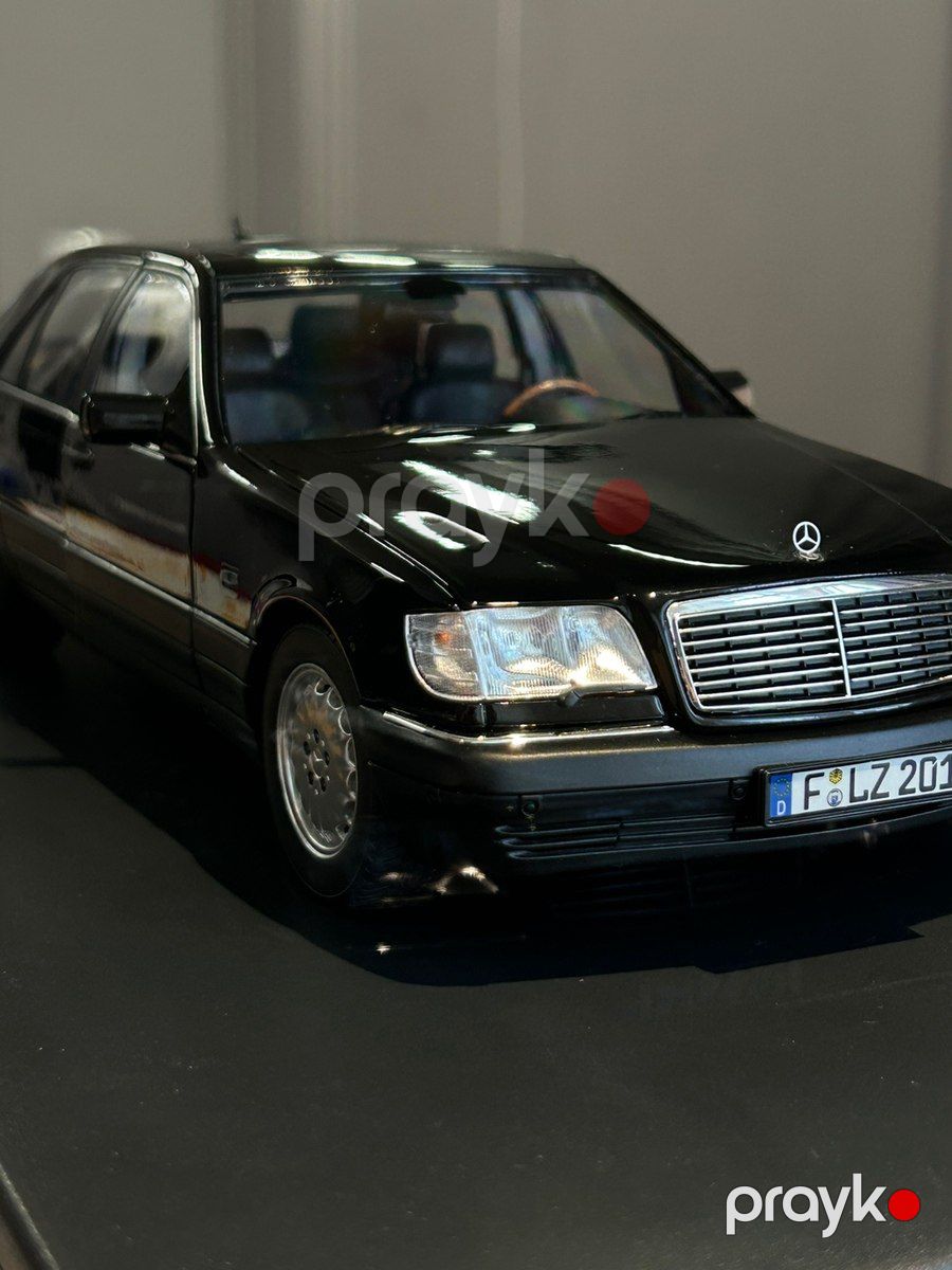 1:18 Norev Mercedes-Benz S600 (W140) modeli — Kolleksiyalar, Bakı (2)