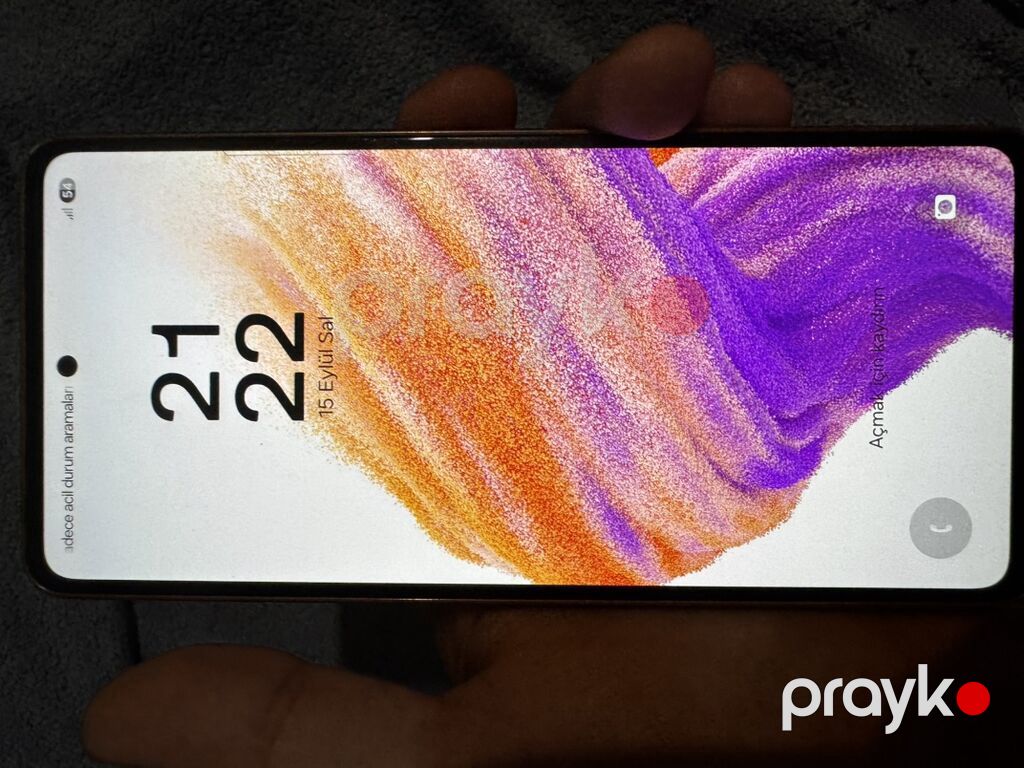 Samsung Galaxy A53 5G, 256 GB, rəng - Qızılı, Barmaq izi — Samsung, Bakı (2)