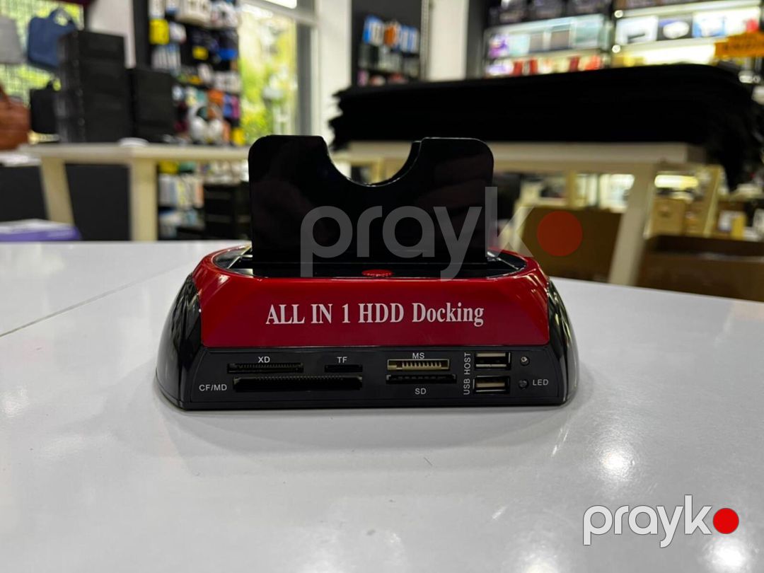 USB Docking Triple Hdd Reader + Card Reader — Periferik cihazlar, Bakı (3)