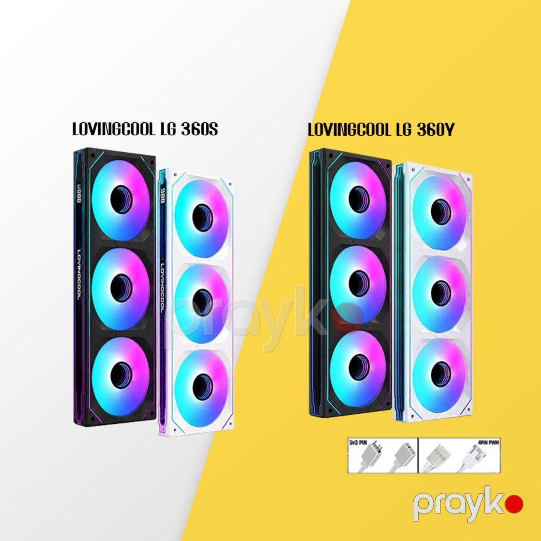 LovingCool LG360 Triple Argb Case Fan with RPM Monitor — Kompüterlər və noutbuklar, Bakı (2)