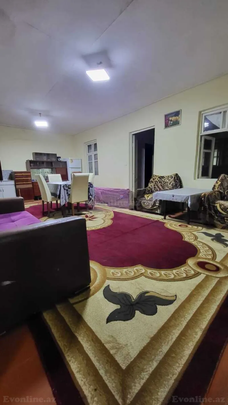 Kirayə verilir 2 otaqlı Həyət evi 50 m² Bakı, Yasamal r., İnşaatçılar m — Bakı