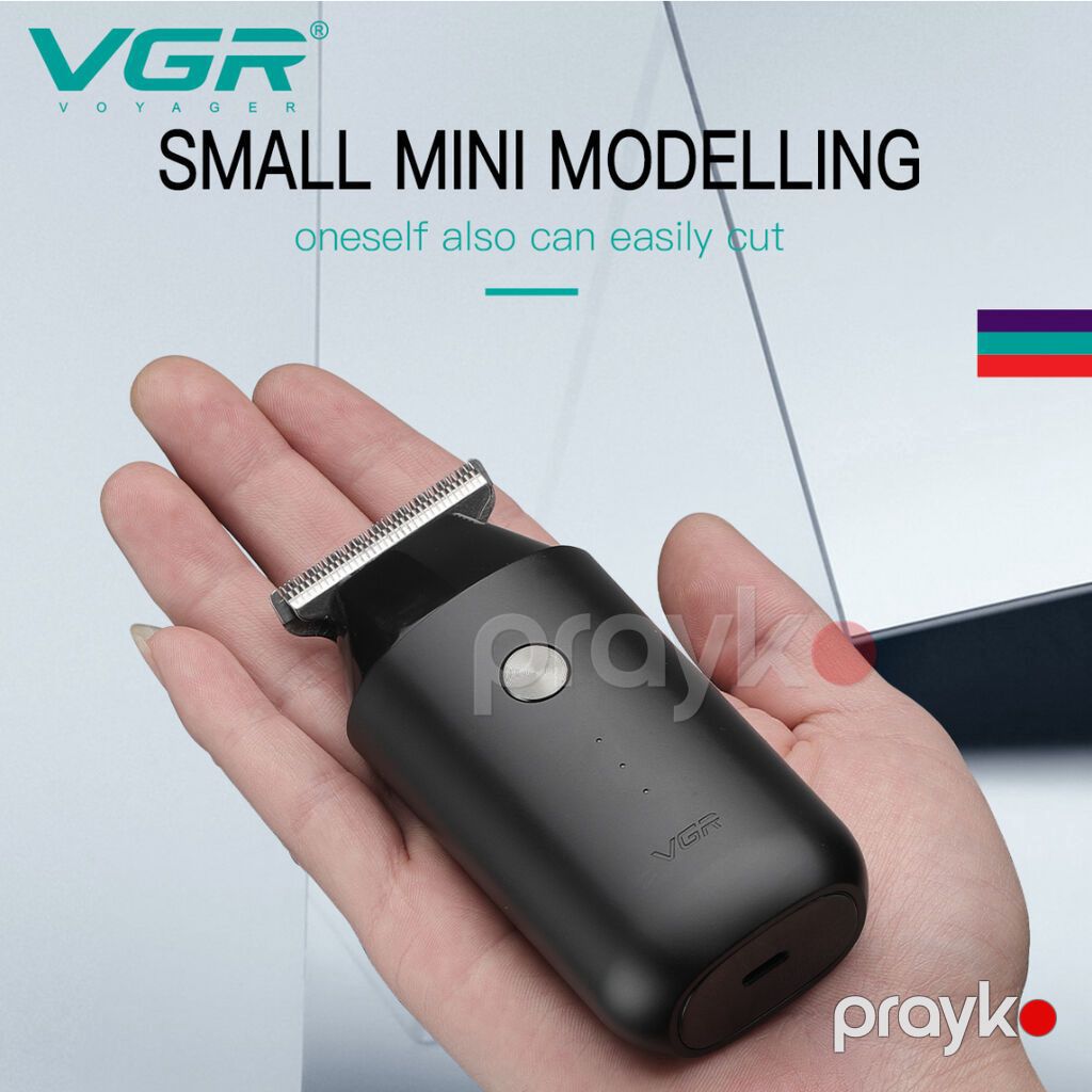 Mini Trimmer VGR 932 - 6000 RPM / 600mAh / 120 Dəqiqə / Cord/Cordles — Saç kəsmə maşınları, Bakı (8)