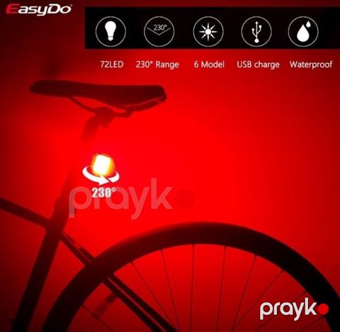 Velosiped üçün arxa fənər 72 LED - bikesport_159 — Bakı