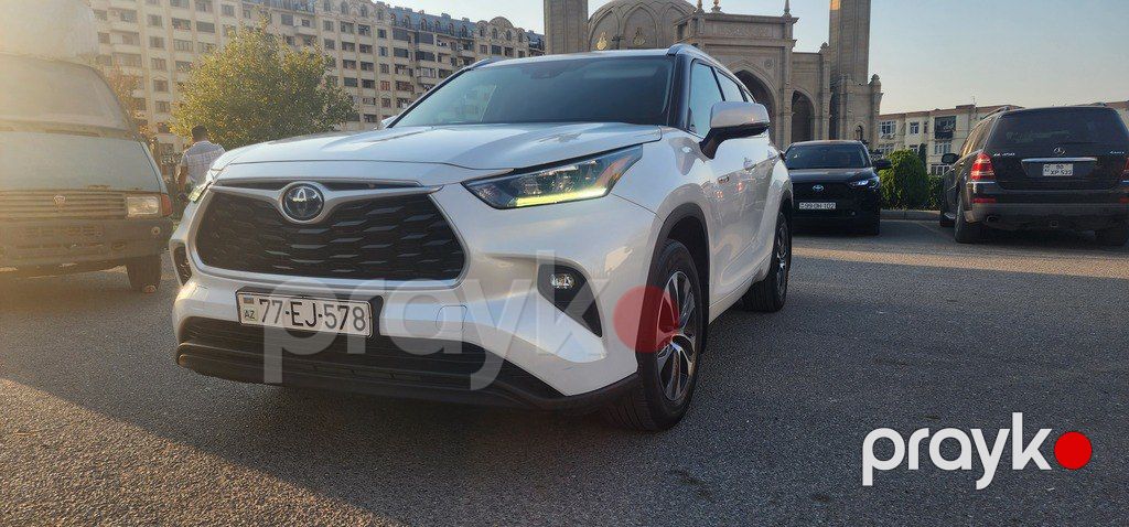 Toyota Highlander, 2.5 L, 1.6 kWh, 2021 il, 115 000 km — Avtomobillər, Bakı (12)