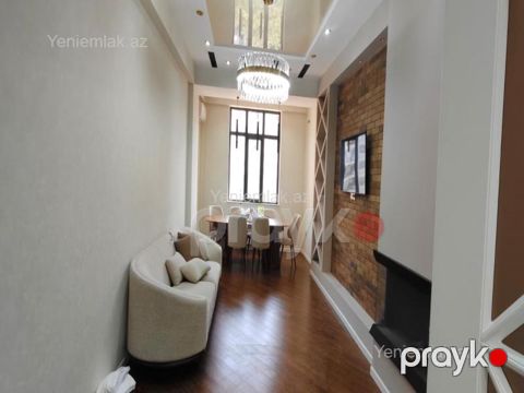 Satılır 3 otaqlı Bina evi menzil (Yeni tikili), 136 m², Nərimanov rayonu — Bakı